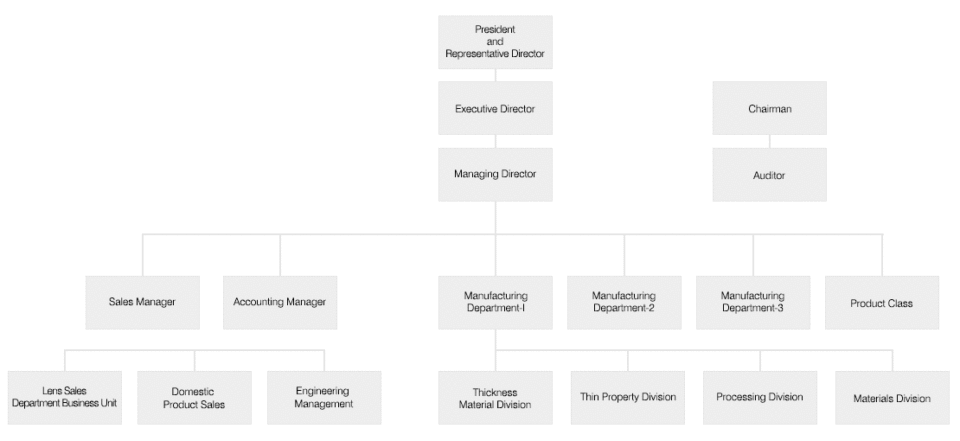 Company Organizational Chart